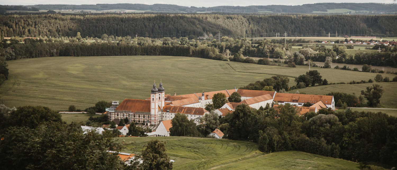 Aussicht auf das Kloster Au